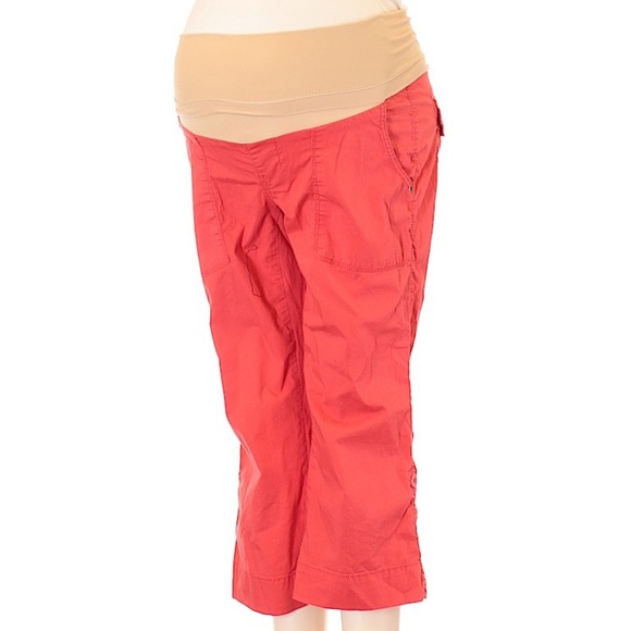 Motherhood coral ankle khakis size S - Picture 2 of 2